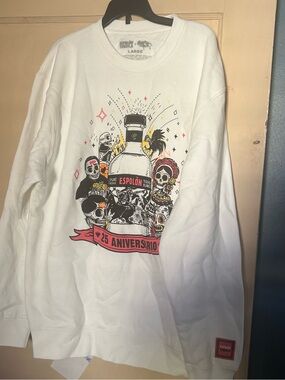 Espolon Tequila 25th Anniversary Printed Sweatshirt